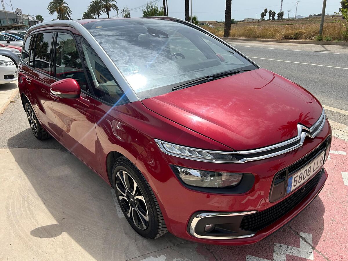  CITROEN C4 GRAND SPACE TOURER 1.5 BLUE-HDI AUTO SPANISH LHD IN SPAIN 120K 7 SEAT 2020